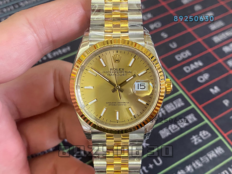 VS厂劳力士36日志型126233-0015复刻腕表-VS手表