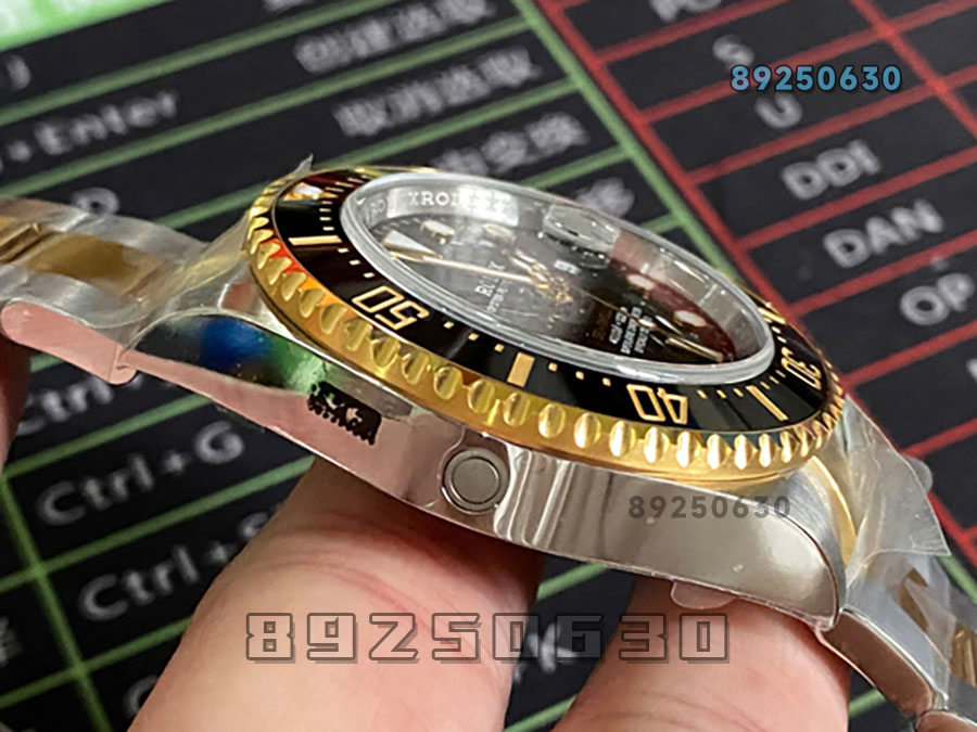VS厂劳力士海使型间金单红鬼王复刻腕表-VS手表