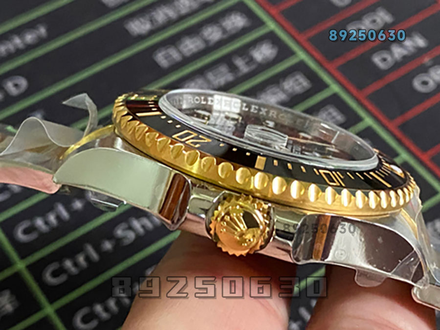 VS厂劳力士海使型间金单红鬼王复刻腕表-VS手表