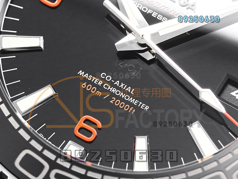 VS厂欧米茄海马600M四分之一橙复刻腕表-VS手表